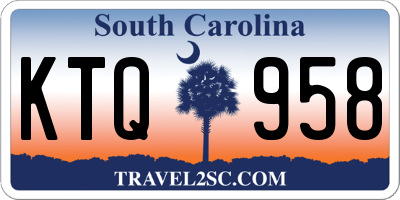 SC license plate KTQ958