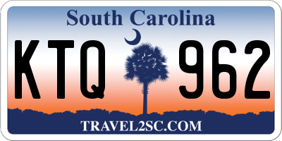 SC license plate KTQ962