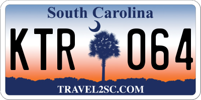 SC license plate KTR064
