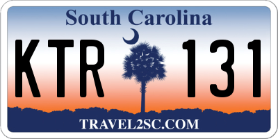 SC license plate KTR131