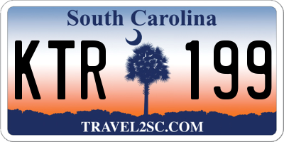 SC license plate KTR199