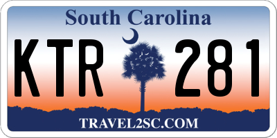 SC license plate KTR281