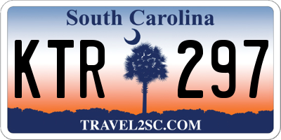 SC license plate KTR297