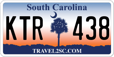 SC license plate KTR438