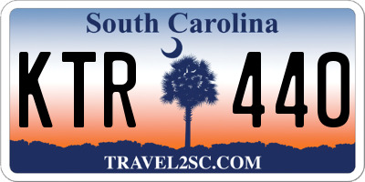 SC license plate KTR440