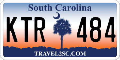 SC license plate KTR484