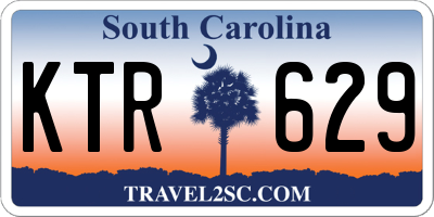 SC license plate KTR629