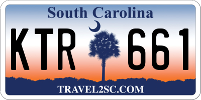 SC license plate KTR661