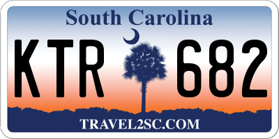 SC license plate KTR682
