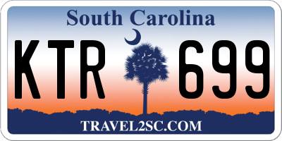 SC license plate KTR699