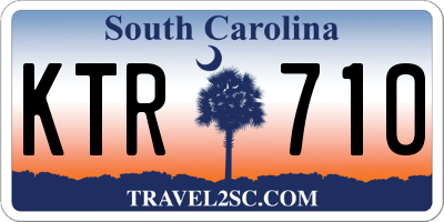 SC license plate KTR710