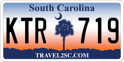 SC license plate KTR719