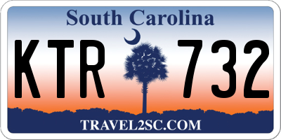 SC license plate KTR732
