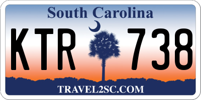 SC license plate KTR738