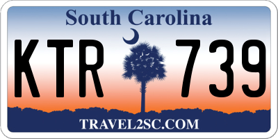 SC license plate KTR739