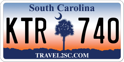 SC license plate KTR740