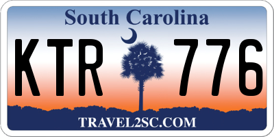 SC license plate KTR776