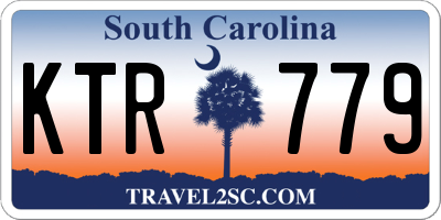 SC license plate KTR779