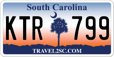 SC license plate KTR799