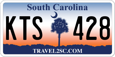 SC license plate KTS428