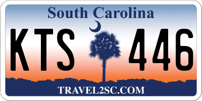 SC license plate KTS446