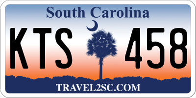 SC license plate KTS458