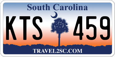 SC license plate KTS459