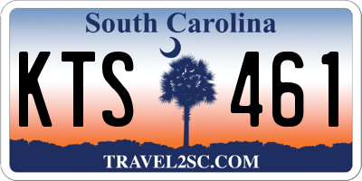SC license plate KTS461