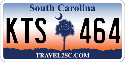 SC license plate KTS464