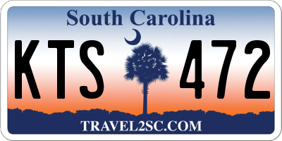 SC license plate KTS472