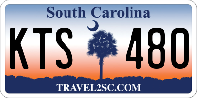 SC license plate KTS480