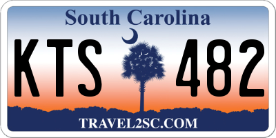 SC license plate KTS482