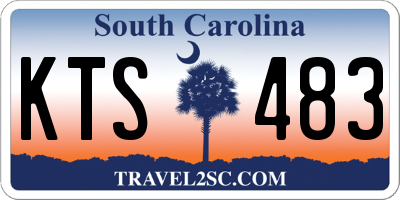 SC license plate KTS483