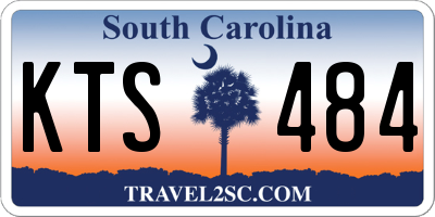 SC license plate KTS484