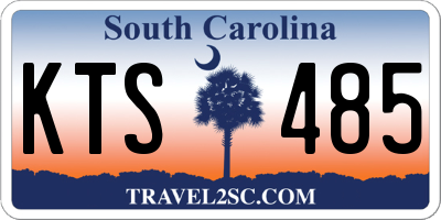 SC license plate KTS485