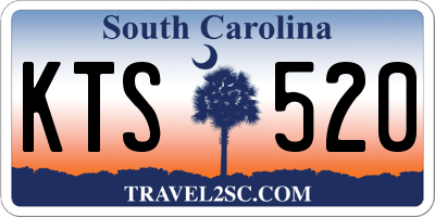 SC license plate KTS520