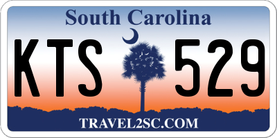 SC license plate KTS529