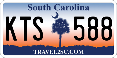 SC license plate KTS588