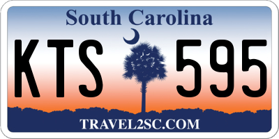 SC license plate KTS595