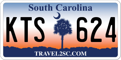 SC license plate KTS624