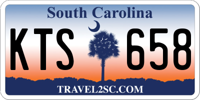 SC license plate KTS658