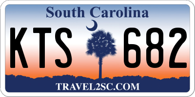 SC license plate KTS682