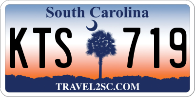 SC license plate KTS719