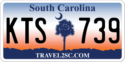 SC license plate KTS739