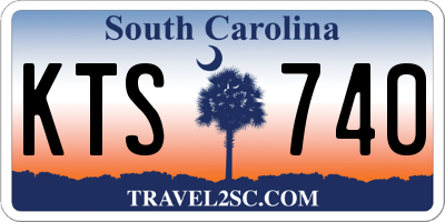 SC license plate KTS740
