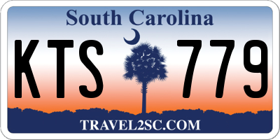 SC license plate KTS779