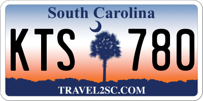 SC license plate KTS780