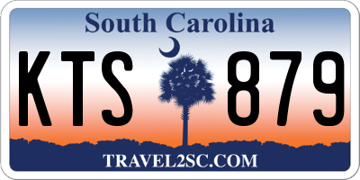 SC license plate KTS879