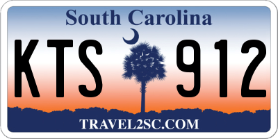 SC license plate KTS912