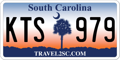 SC license plate KTS979